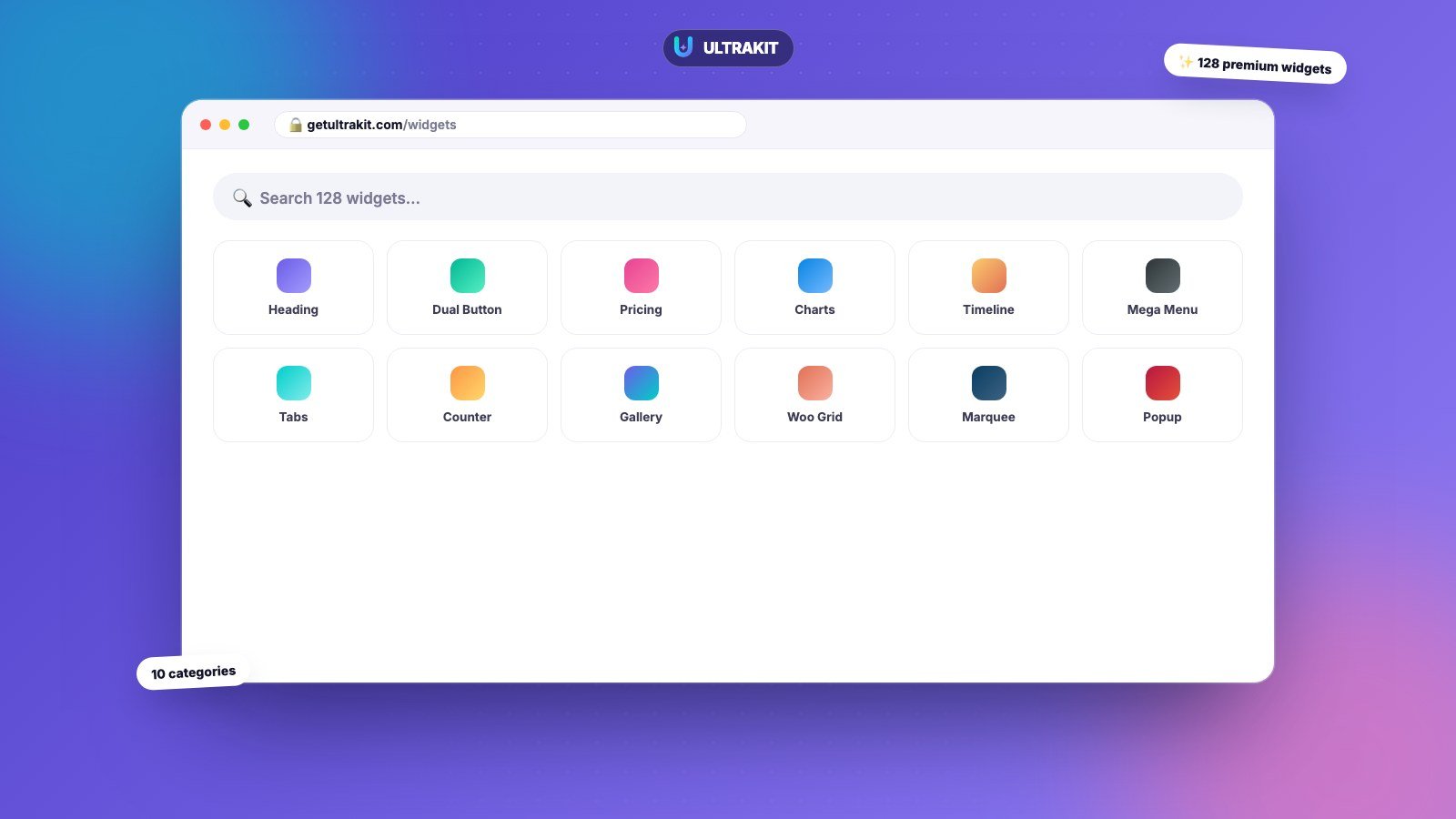 Widget Library
