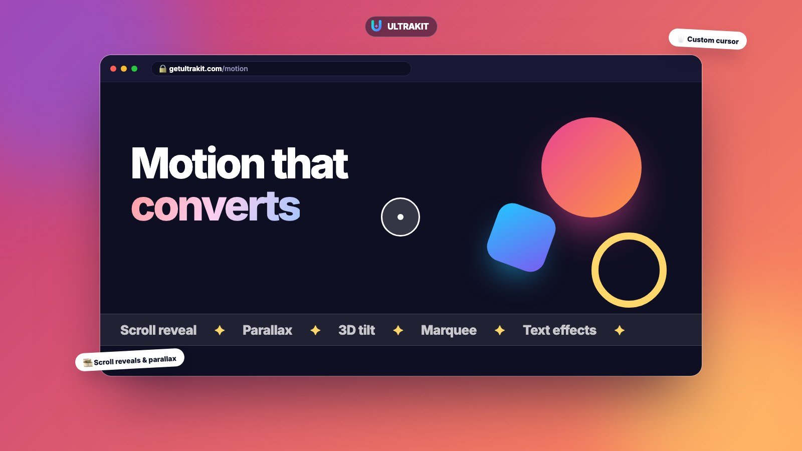 Motion & Effects