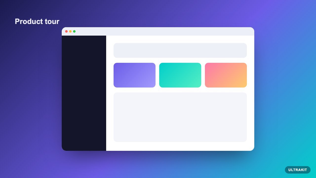 Product tour — UltraKit