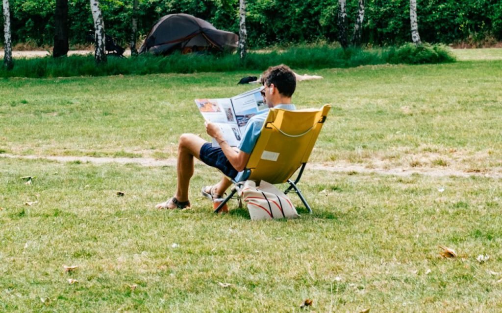 The Joy of Reading Outdoors