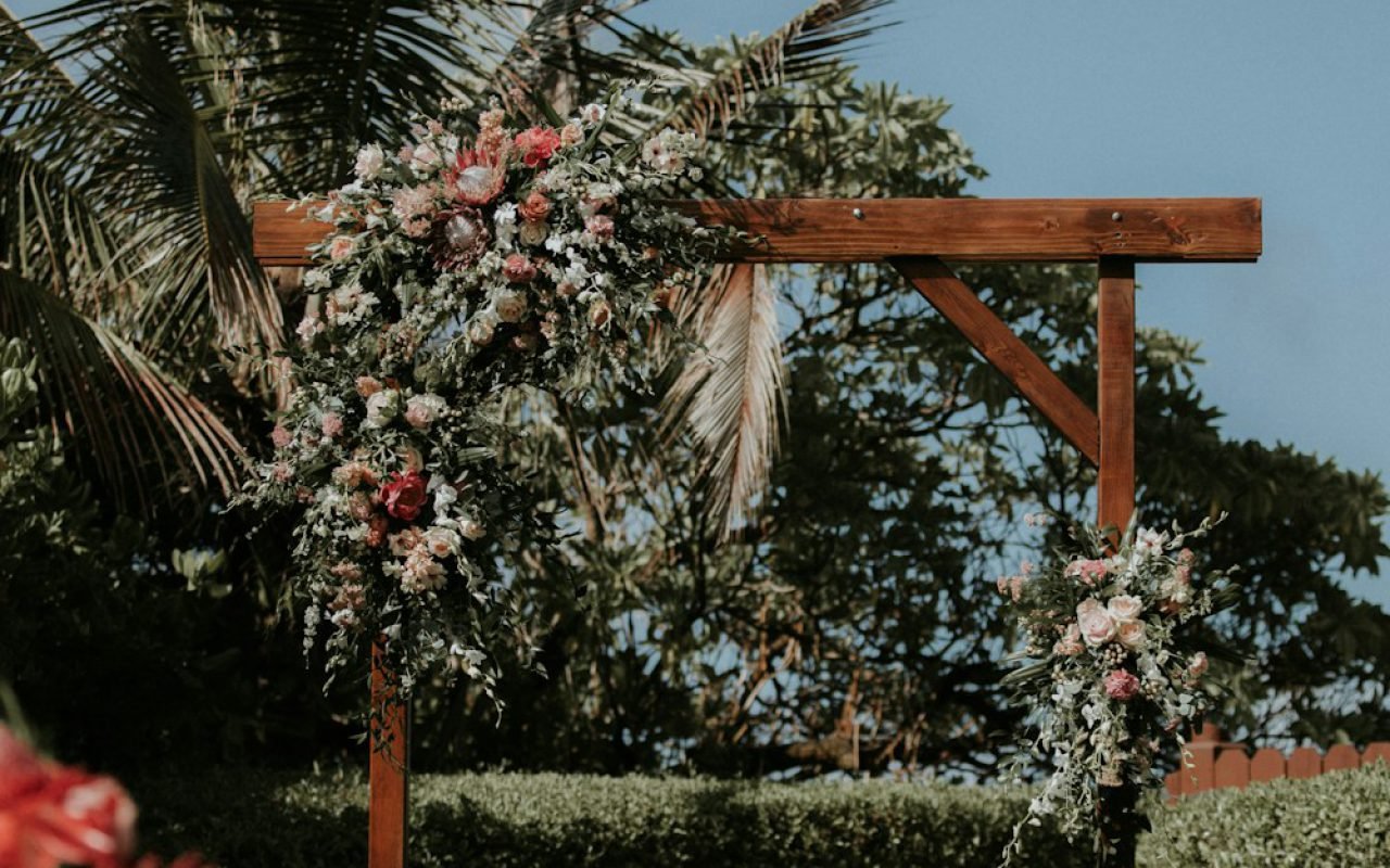 Lakeside wedding