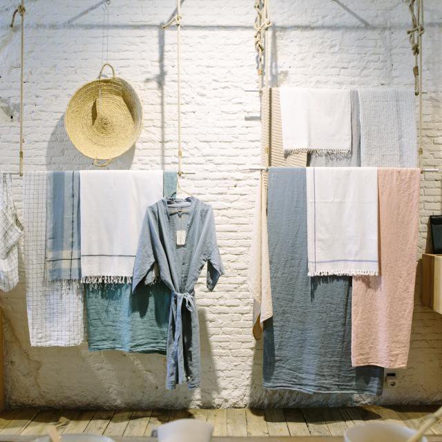 Rainey Linen Robe