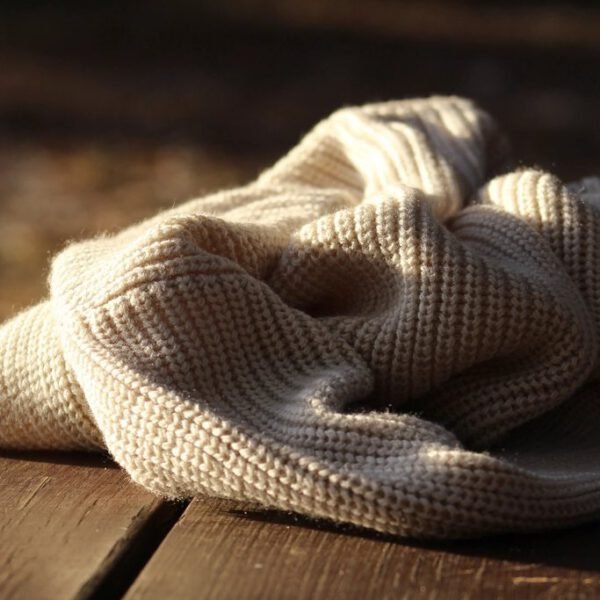 Waffle Wool Throw