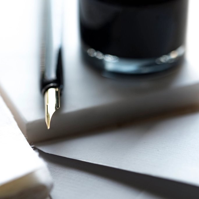 Harbor Blue Bottled Ink, 50 ml