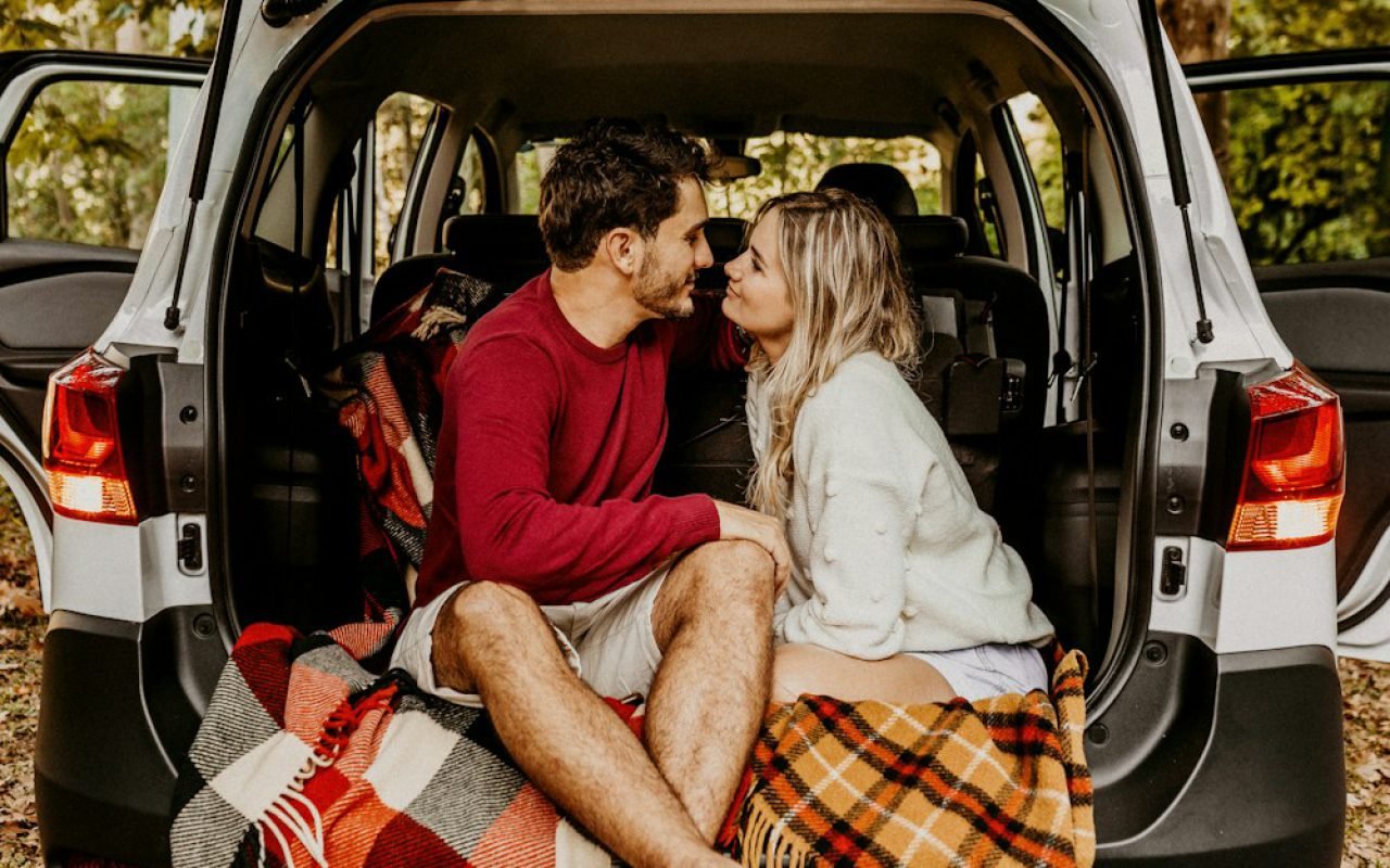 Trunk picnic, 7,000 feet up. — UltraKit