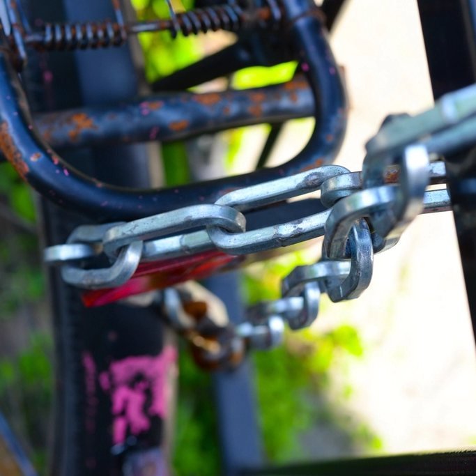 Hardened Chain Lock