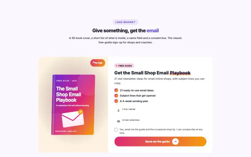 Mailchimp Styler element demo