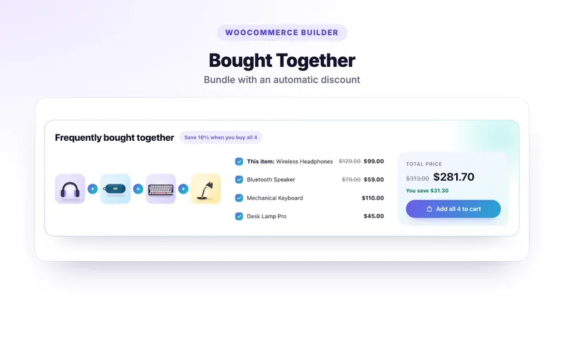 Bought Together element demo