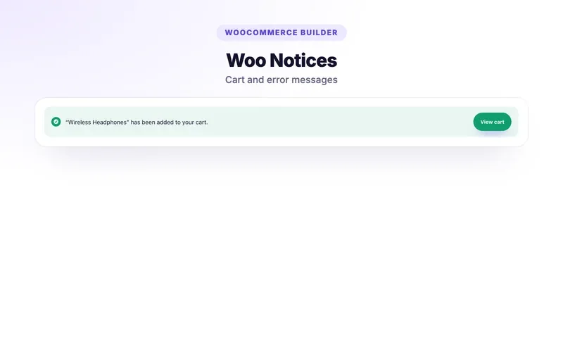 Woo Notices element demo