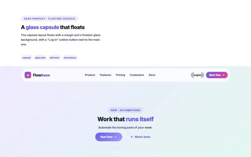 Site Header element demo