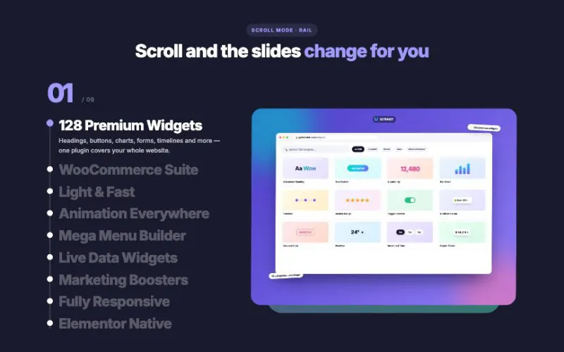 Visual Tabs element demo