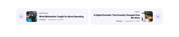 Blog 10 section — Previous / next article
