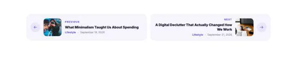 Blog 10 section — Previous / next article