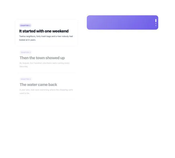 Content 10 section — Scrollytelling · Side by side (picture pinned)
