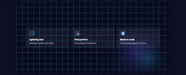 Features 16 section — Spotlight follows the cursor