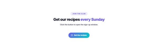 Forms 04 section — Newsletter popup button