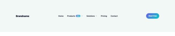 Header 18 section — Mega Menu Builder · Plain (transparent)