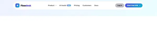 Header 58 section — SaaS · capsule with product badge