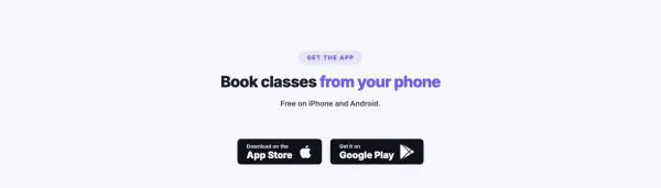Marketing 04 section — App store download buttons