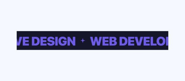 Marketing 07 section — Gradient Text Marquee · Flowing gradient
