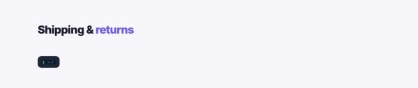 Page Title 02 section — Light title bar with steps
