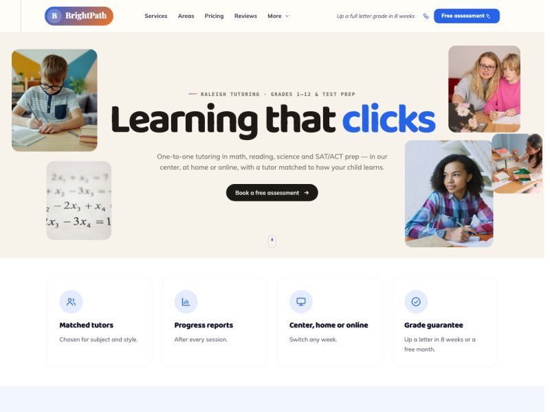 BrightPath Tutoring —  demo