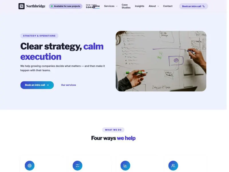 Northbridge — Business Consulting demo website